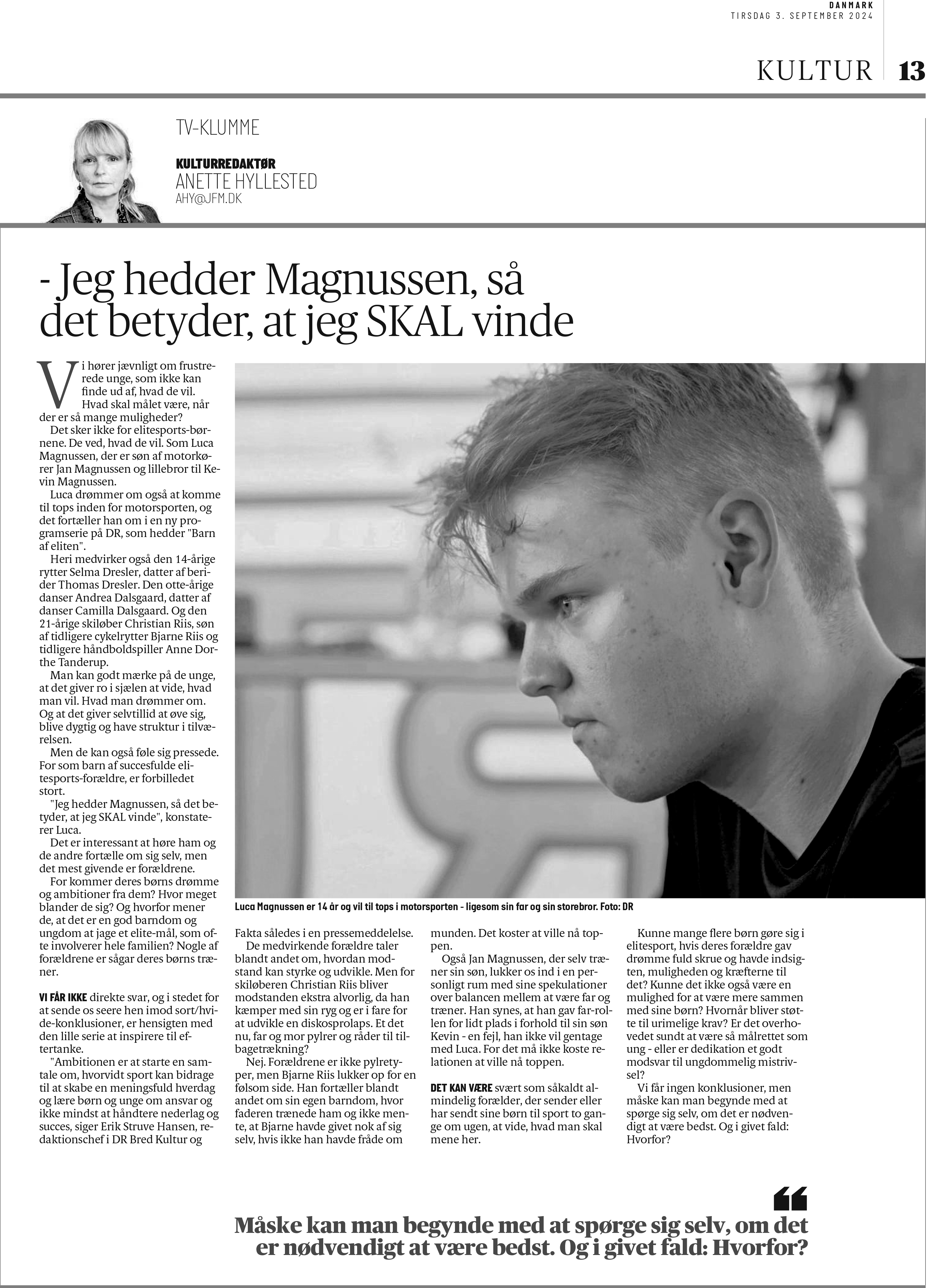 – Jeg hedder Magnussen så det betyder at jeg SKA (ea5fb0cb)